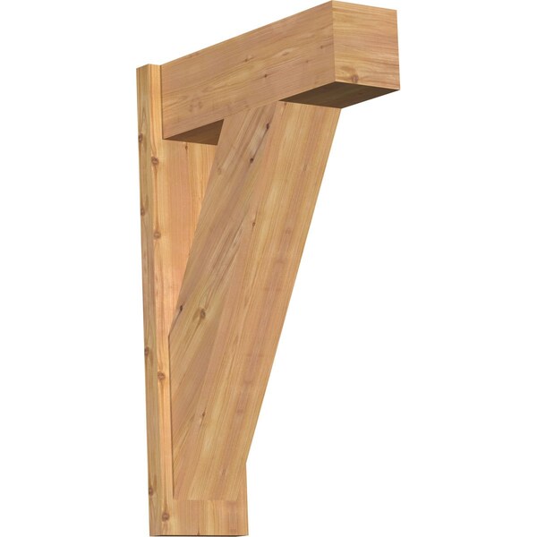 Ekena Millwork Traditional Block Smooth Outlooker, Western Red Cedar, 7 1/2"W x 22"D x 34"H OUT08X22X34TRA05SWR - main